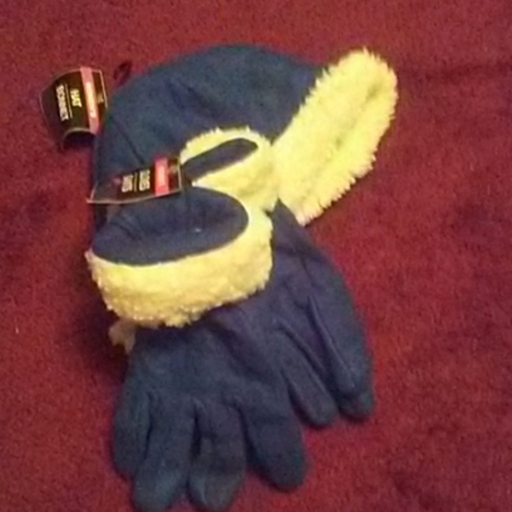Hat & gloves NWT